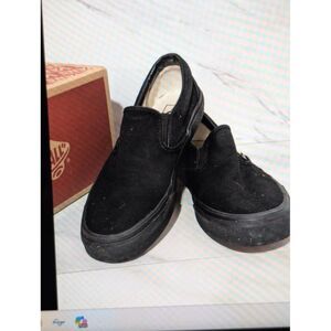 Vans Classic Slip-On - Black/Black - Size 7.5 US